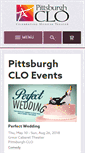 Mobile Screenshot of pittsburghclo.culturaldistrict.org
