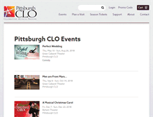 Tablet Screenshot of pittsburghclo.culturaldistrict.org